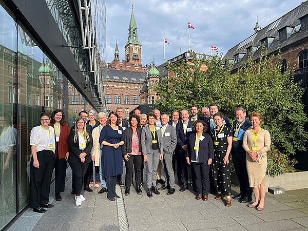 Gruppenfoto: Baden-württembergische Delegationsreise auf einer Reise in Dänemark im September 2024